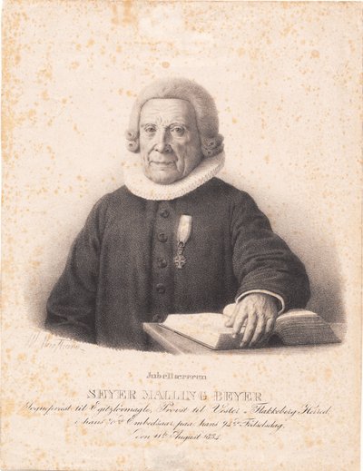 Pastori S. M. Beyer tekijältä Wilhelm Marstrand