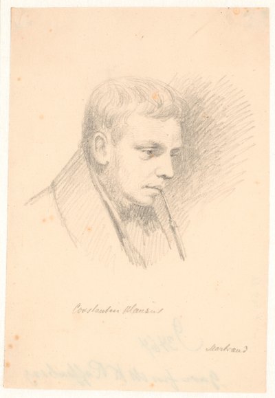 Constantin Hansenin muotokuva tekijältä Wilhelm Marstrand