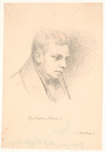 Constantin Hansenin muotokuva tekijältä Wilhelm Marstrand