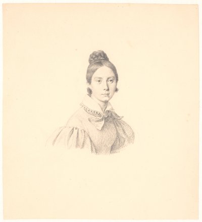 Retrat de Sophie Frederikke Raffenberg finlandesa tekijältä Wilhelm Marstrand