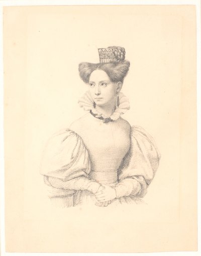 Sophie Frederikke Raffenbergin muotokuva tekijältä Wilhelm Marstrand