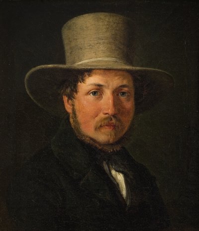 Taidemaalari Christen Købke tekijältä Wilhelm Marstrand