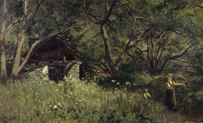 Kesäleivonta (öljy kankaalle) tekijältä Wilhelm Peters