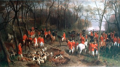 Elizabeth at the Hunt, 1800-luvun lopulla tekijältä Wilhelm Richter
