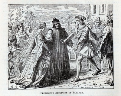 Friedrichin Eleanorin vastaanotto, 1882 tekijältä Wilhelm Werthmann