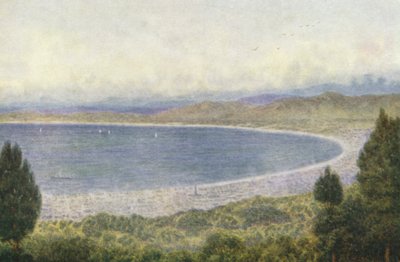 Pöytälahti Kloof Nekistä (värilitografia). tekijältä Wilhelm Westhofen