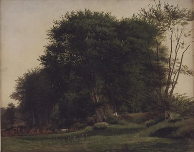 Metsän raivaus karjalla tekijältä Wilhelm Xylander