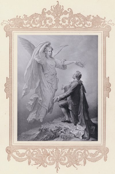 Goethen museo, Zueignung (litho) tekijältä Wilhelm von (after) Kaulbach