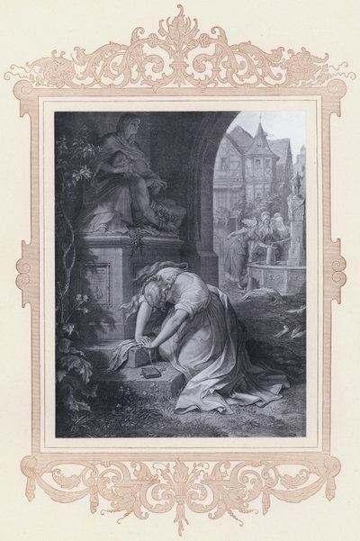 Gretchen, Mater Dolorosa (jäsenet) tekijältä Wilhelm von (after) Kaulbach