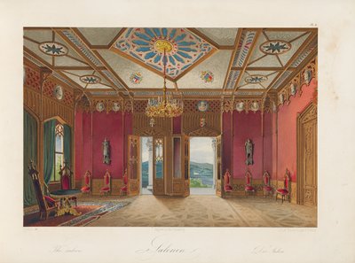 Oscarshal Saloon, 1852 tekijältä Wilhelm von Hanno