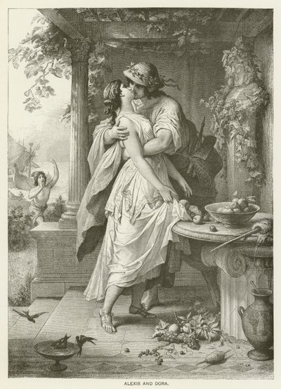 Alexis ja Dora tekijältä Wilhelm von Kaulbach
