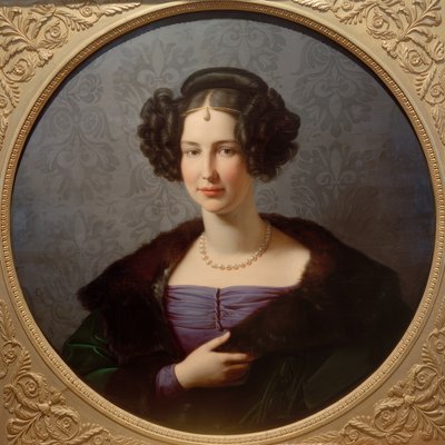 Wilhelmine Luise Preussin prinsessa tekijältä Friedrich Wilhelm von Schadow