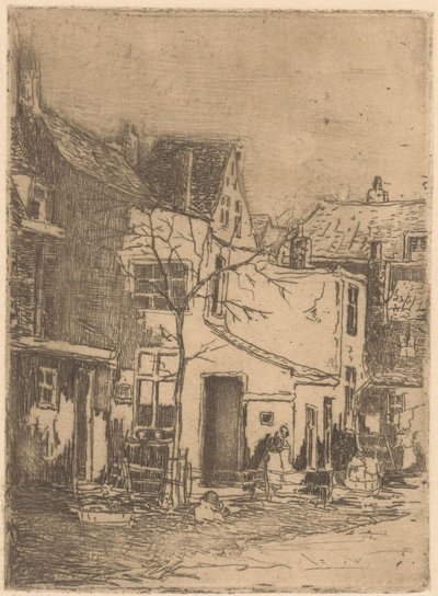 Talot Rijswijkissä tekijältä Willem Adrianus Grondhout (signed by artist)