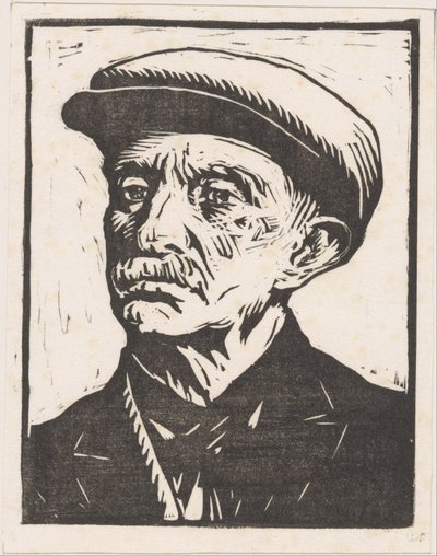 Tuntemattoman miehen muotokuva tekijältä Willem Adrianus Grondhout (signed by artist)
