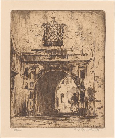 Ulm (alkuperäinen nimi esineessä) tekijältä Willem Adrianus Grondhout (signed by artist)