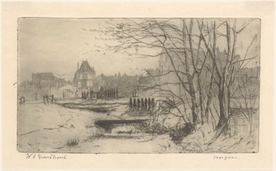 Kevät (alkuperäinen nimi esineessä) tekijältä Willem Adrianus Grondhout (signed by artist)