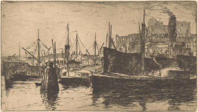 Rotterdam (alkuperäinen nimi esineessä) tekijältä Willem Adrianus Grondhout