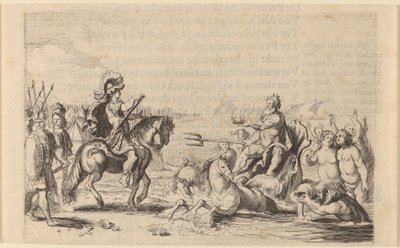 Aleksanteri Suuri ja Neptunus tekijältä Willem Basse