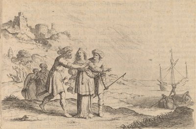 Europan sieppaus, 1634. tekijältä Willem Basse