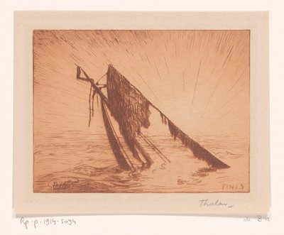 Finis (alkuperäinen nimi esineessä) tekijältä Willem Bastiaan Tholen (signed by artist)