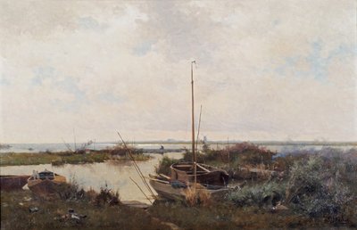 Jokimaisema, 1882. tekijältä Willem Bastiaan Tholen