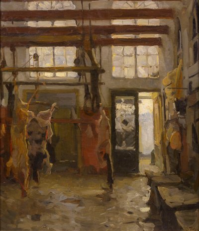 Teurastamo, 1890. tekijältä Willem Bastiaan Tholen
