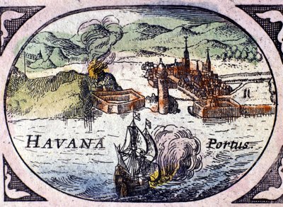Havanna, joka perustuu William Blaeun Atlakseen tekijältä Willem Blaeu