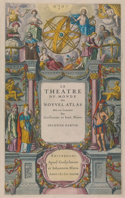 Le Theatre du Monde tekijältä Willem Blaeu