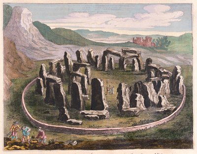 Stonehenge, teoksessa "Theatrum Orbis Terrarum, sive Atlas Novus", Willem Blaeu, Amsterdam. tekijältä Willem Blaeu