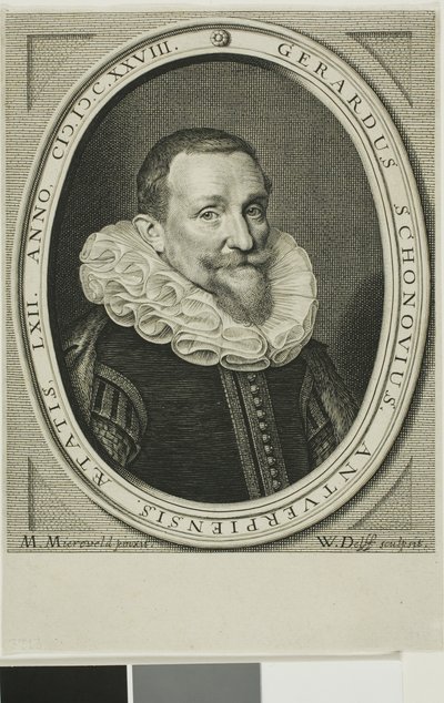 Gerard van Schoonhoven tekijältä Willem Jacobsz. Delff