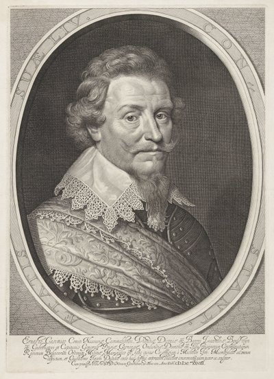 Nassau-Dietzin kreivin Ernst Casimirin muotokuva tekijältä Willem Jacobsz Delff
