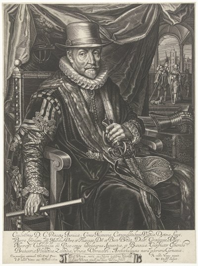 Oranssin prinssi William I:n muotokuva tekijältä Willem Jacobsz Delff