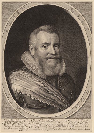 William Louis, Nassau-Beilsteinin kreivi tekijältä Willem Jacobsz Delff after Michiel van Miereveld