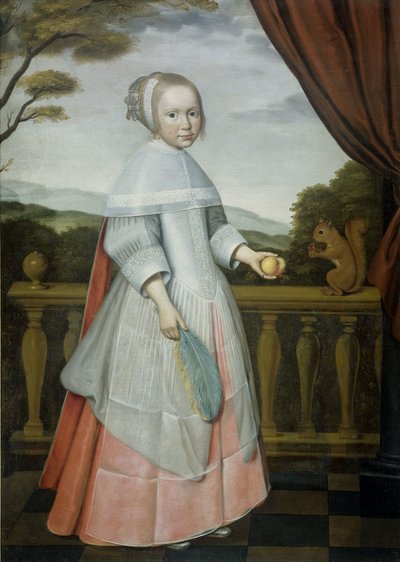 Muotokuva Elisabeth van Oostenista (1660-1714) lapsena tekijältä Willem Jansz. Ploy (attributed to)