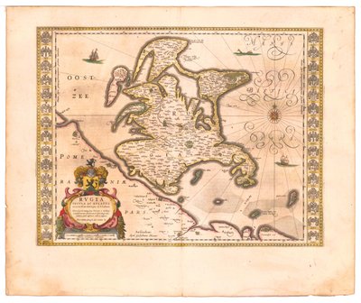 Rügen Teos: Maailman teatteri..., 1645 tekijältä Willem Janszoon Blaeu