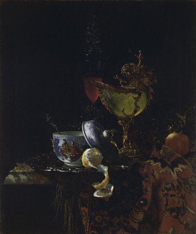 Asetelma Nautilus Cupin kanssa tekijältä Willem Kalf