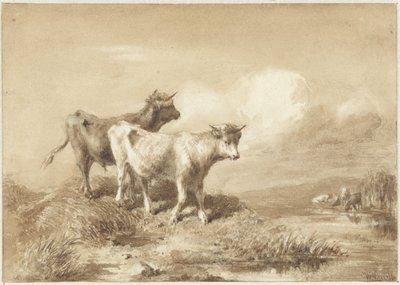 Lehmiä veden äärellä tekijältä Willem Maris