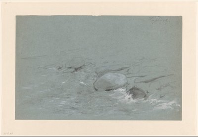 Rannikkomaisema lohkareineen lähellä Tyssedalia, Norjaa tekijältä Willem Maris