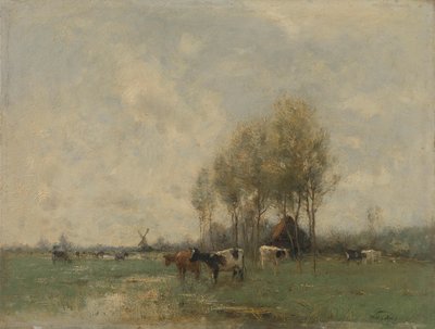 Niitty lehmien kanssa tekijältä Willem Maris