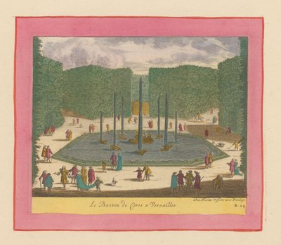 Becken und Brunnen der Ceres in den Gärten von Versailles tekijältä Willem Swidde