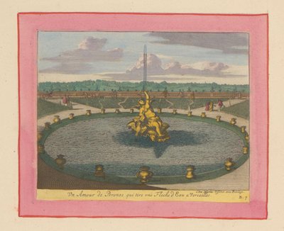Amorbrunnen in den Gärten von Versailles tekijältä Willem Swidde