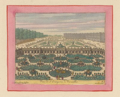 Ansicht der Orangerie von Versailles tekijältä Willem Swidde
