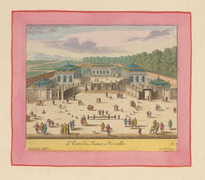 Zugang zum Grand Trianon in Versailles tekijältä Willem Swidde