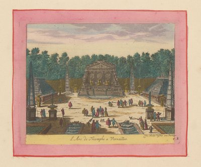 Triumphbogen in den Gärten von Versailles tekijältä Willem Swidde