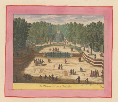 Wassertheater in den Gärten von Versailles tekijältä Willem Swidde