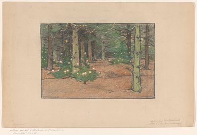 Joulukuusimetsä tekijältä Ludwig Willem Reymert Wenckebach