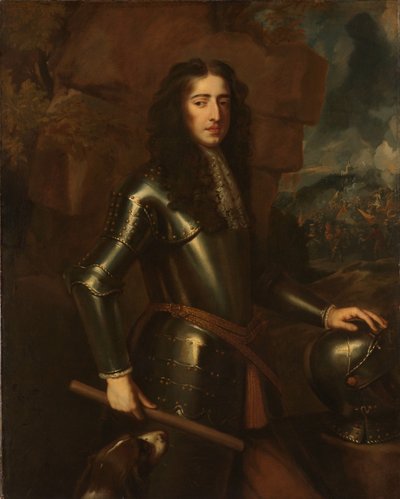Oranssin prinssin William III:n (1650-1702) muotokuva tekijältä Willem Wissing (manner of)