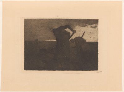Kolme perunannostokonetta tekijältä Willem Witsen (signed by artist)