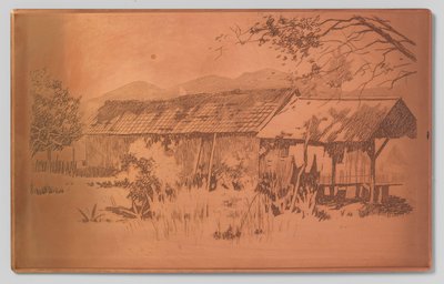 Pitkä ulkorakennus, Gambar tekijältä Willem Arnoldus Witsen