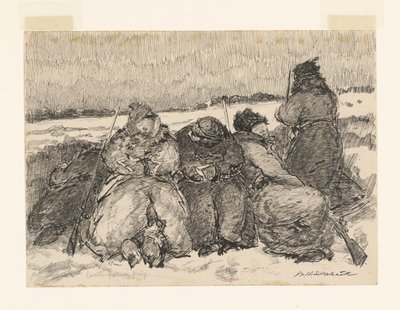 Fresh Merry War (alkuperäinen nimi esineessä) tekijältä Willem van Schaik (signed by artist)